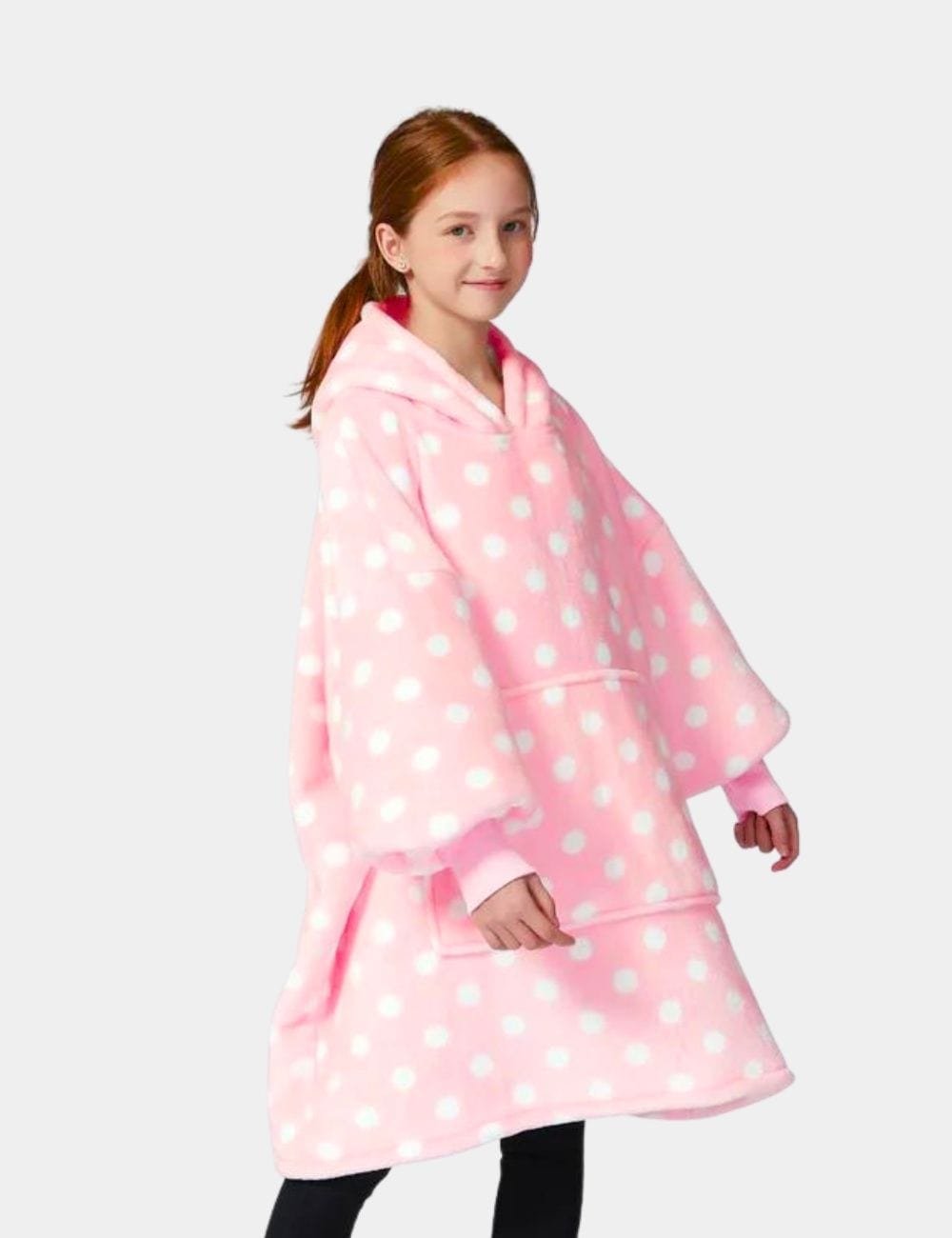 Pull Plaid Enfant Rose The Kloody Rose A Pois Longueur 109cm 31581599629379