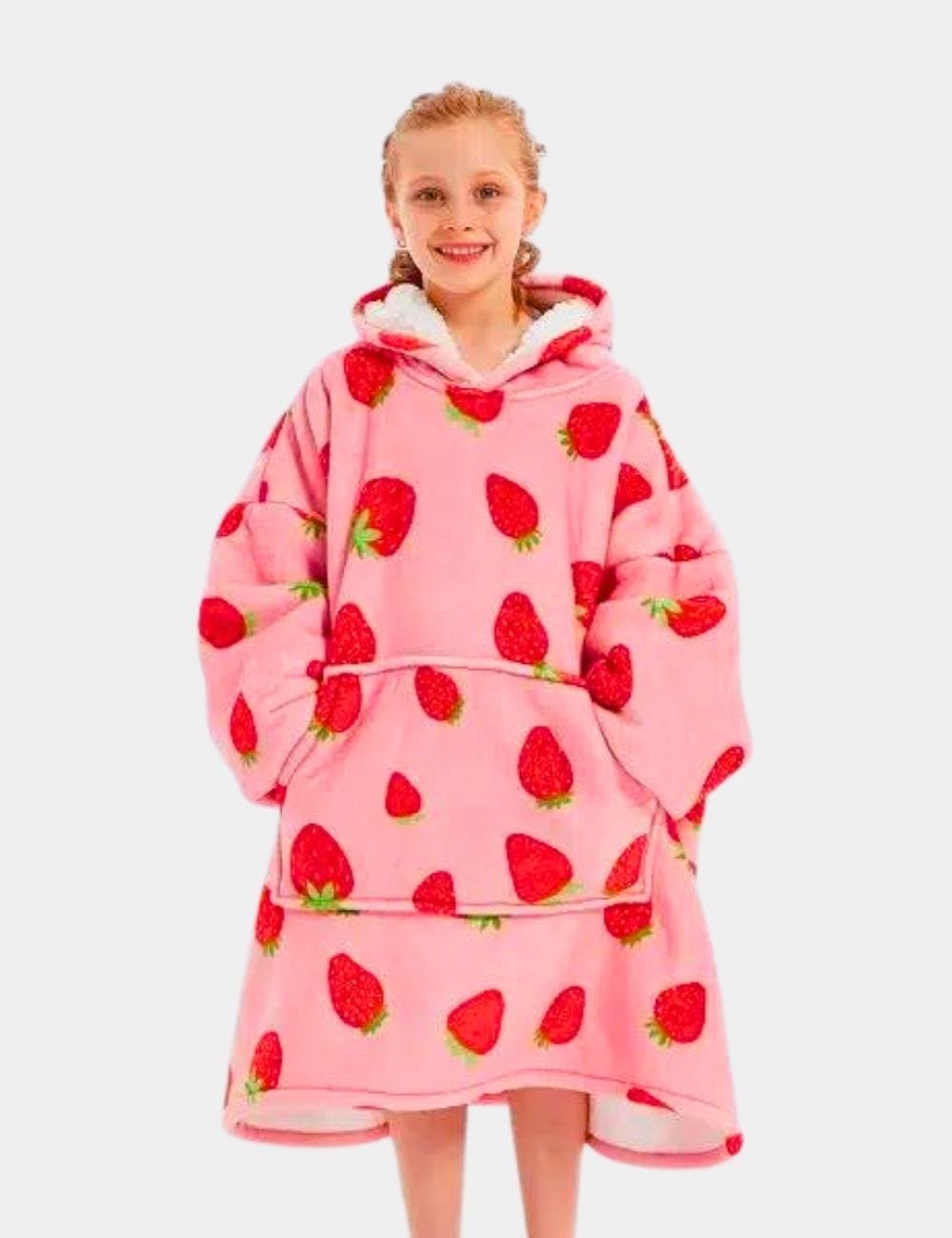 Pull Plaid Fille The Kloody Strawberry Longueur 109cm 31581595861059