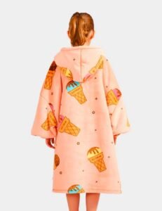 Pull Plaid Pour Fille Qualite The Kloody Icecream Longueur 109cm 31581596680259