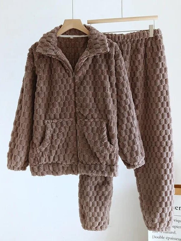 Pyjama Marron Pilou Pilou Homme