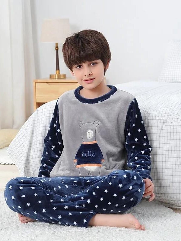 Pyjama Velours Garcon
