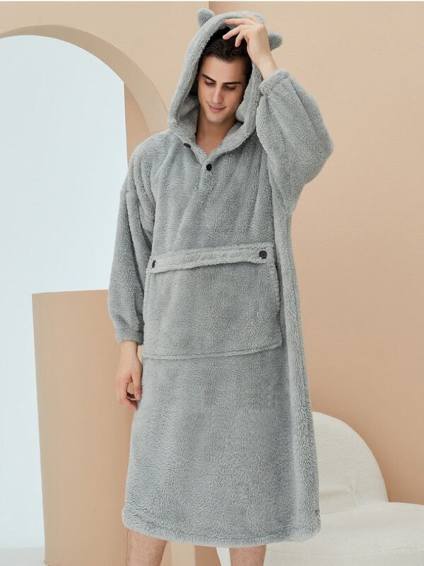 Robe De Chambre Chaude Homme 1