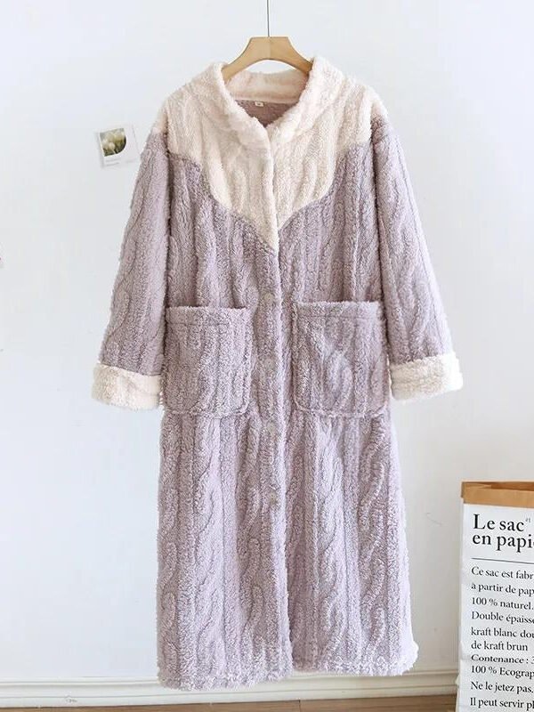 Robe De Chambre Plaid