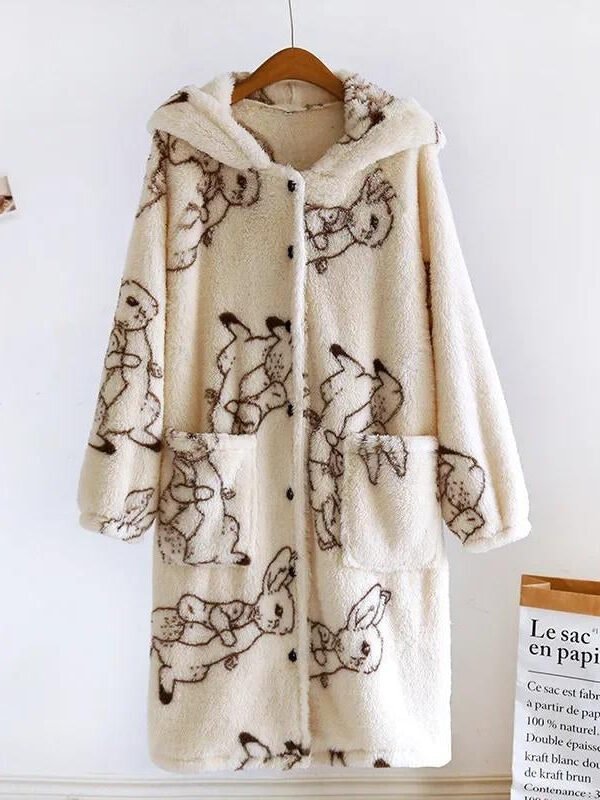 Robe De Chambre Polaire Femme Originale 1