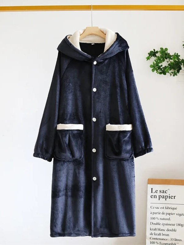 Robe De Chambre Polaire Pour Homme