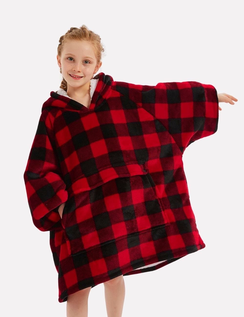Sweat Plaid A Capuche The Kloody Carreaux Enfant 109cm 31581627908163 430710cb 78fa 43b1 8724 7bb2f618b0bd
