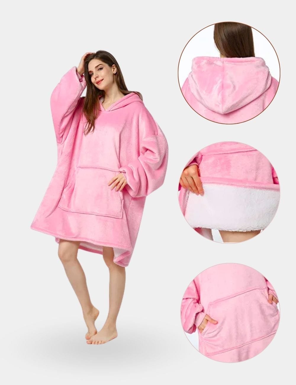 Sweat Plaid Femme Rose The Kloody 31654460358723 8d42d53f Fbd5 46ba 8691 B236738f50b6