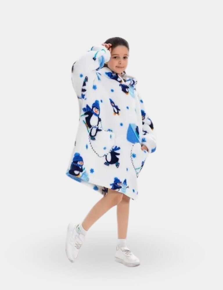 Sweat Plaid Pingouin The Kloody Pingouin Enfant 75cm 31654612140099 De2785ad Bc55 4194 820a 26c615c18fee