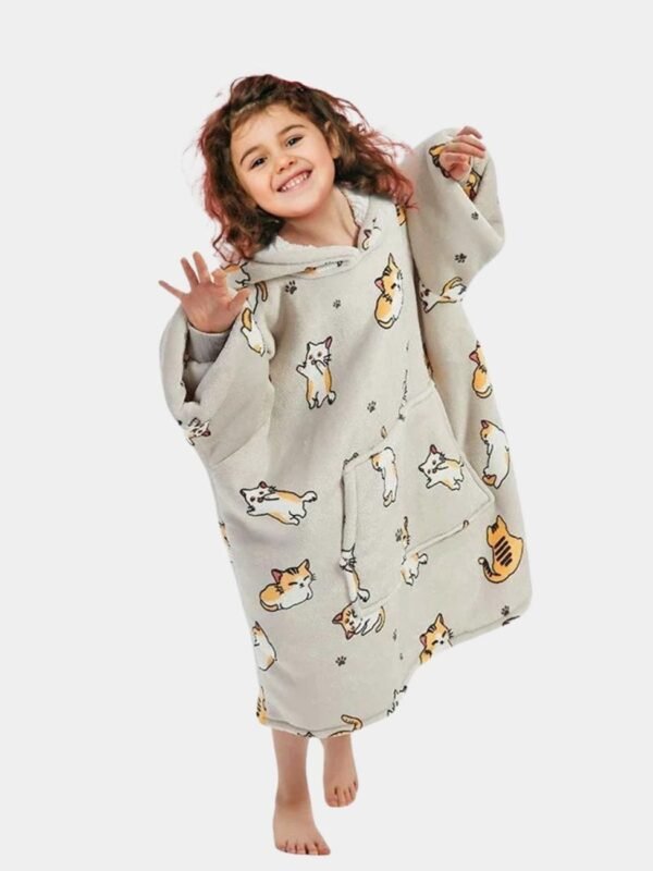 Sweat Plaid Polaire Enfant The Kloody Cat Longueur 109cm 31581595304003 6fa18d7c 825b 43a7 B056 1150c508fa2c