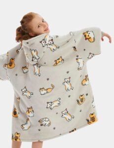 Sweat Plaid Polaire Enfant The Kloody Cat Longueur 109cm 31581595336771 E238d4bd 8589 4105 Bb3c Cab5175799a5