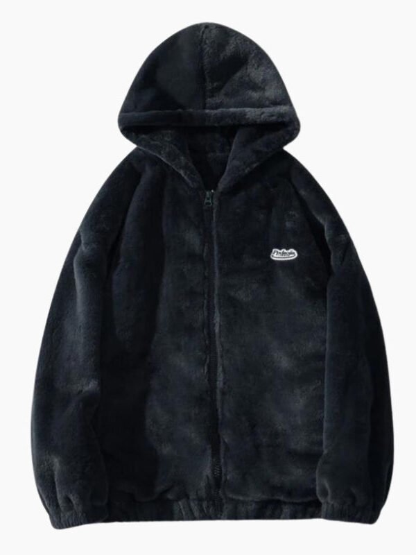 Veste A Capuche Fourrure Homme