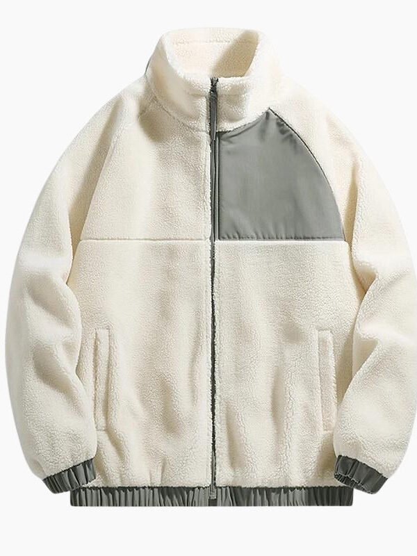Veste Bi Matiere Homme Pilou Pilou 1