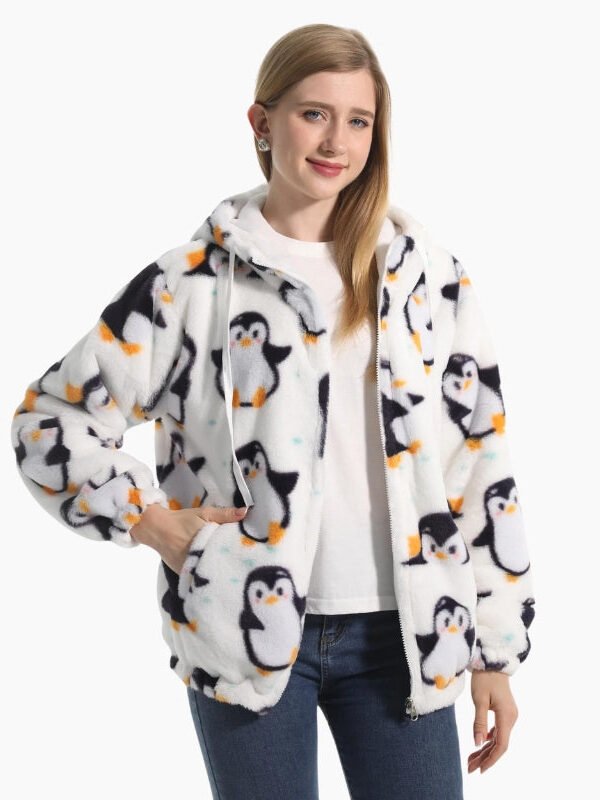 Veste Pilou Pilou Blanche Style Noel