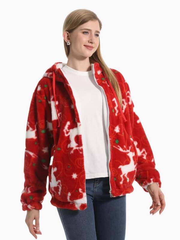 Veste Pilou Pilou Rouge Style Noel