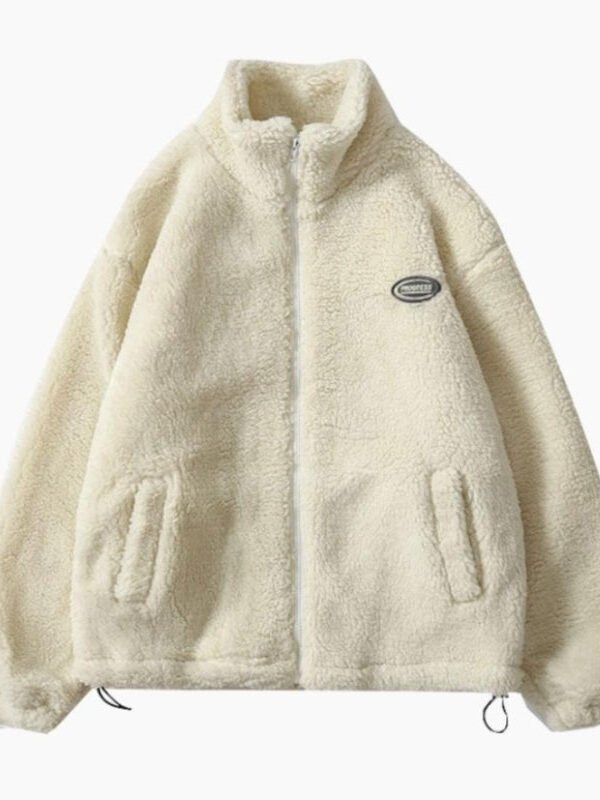 Veste Polaire Blanche Homme 1