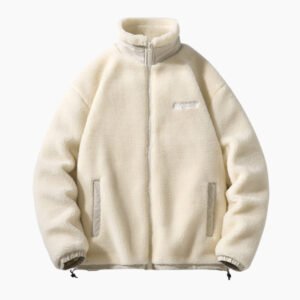 Veste Sherpa Homme Beige 1